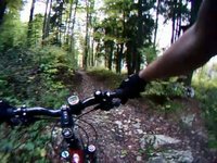 Mountain Biking near Salzburg - GoPro Helmet HERO Wide