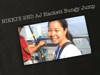 NIKKI's 2nd AJ Hackett Bungy jump (01 Nov '09)