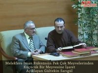 Meleklere İman Rüknünün Pek Çok Meyvelerinden Küçücük Bir Meyvesine İşaret