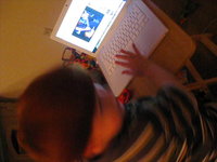 Baby Chris loves Green Day.