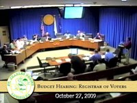 St. Charles Parish Budget Hearing: Registrar of Voters, Parish Farm Agent, Retired Senior Volunteer Program