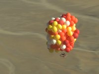 Crazy Lawn Chair Balloon Flight