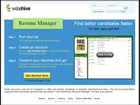 WizeHive Resume Manager