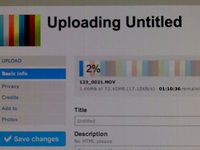 Uploading to Vimeo