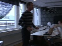 Camera test with steadycam at office :-)
