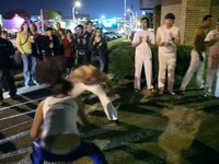 Capoeira at First Thursday
