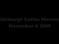 Edinburgh Coffee Morn Stop Frame