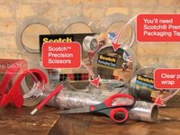 3M Off The Roll Tape Sculpture Contest How To Video - Plastic Wrap