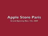 Paris Apple Store Opening