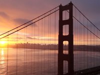 San Francisco Sunrise - Golden Gate Bridge