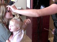 Veronica's First Haircut