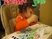 Sergio Matias painting (pintando)
