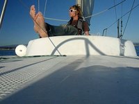 First Solo Sail on the BOO-YAHHT!