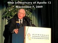 Neil Armstrong tribute to Apollo 12