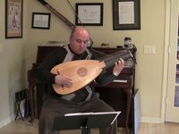 Larghetto from Vivaldi's Concerto in F major, arranged for Baroque Lute