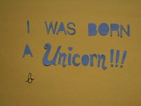 I Was Born A Unicorn