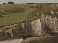 Depuis les falaises d'Etretat