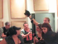Hanging with Luther "Uncle Luke" Campbell recording soundtrack for the upcoming film, "The U".