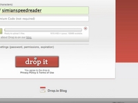 Drop.io Server Upload / Transfer to SSR