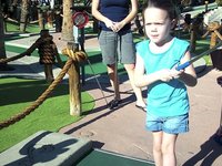 Mini Golf with the Family