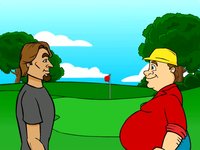 Derek and Buzz Tell Golf Jokes- Heaven