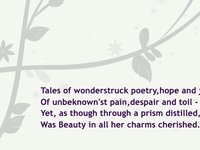Into His Eyes - Sonnet #1 - The Keastsian Cat