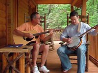 My Dad and I Play "Cripple Creek"