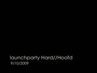 VJ gig at the Hard//Hoofd launchparty
