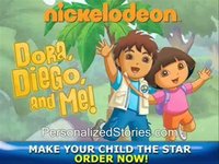 Dora, Diego & Me Personalized DVD