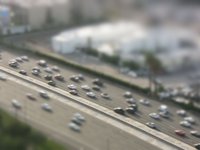 Cars in LA - Tilt Shift