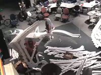 Interactive Bus Stop - making of