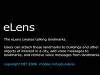 eLens | on-the-spot contextual urban information
