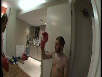 Ben knock out punch and a lot of bitch talking