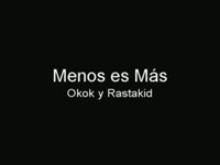 Menos es más: Vamos a cambiar el mundo