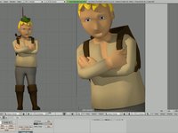 Character idle animation