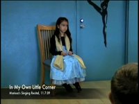 Marissa's singing recital: In My Own Little Corner