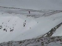 Snowkite Andorra Friday 13th, unlucky for some :-)