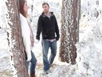 winter wonderland photo shoot