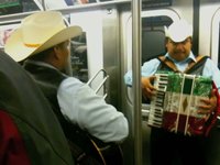 Mexicans in Subway NYC