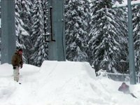 Raw snow