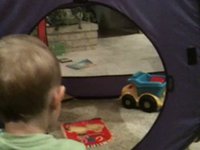 Tyler in his Tent