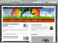 Digital Farm header and styling modifications