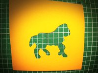 horse rotoscope loop