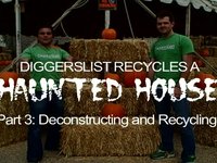 DiggersList Recycles a Haunted House - Part 3: Deconstructing and Recycling