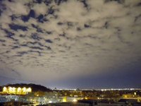 Clouds Over Brooklyn, one Meteor, and a Sunrise