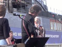 Blue Rodeo on the roof