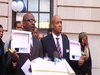 Community Speaks Out Against Racist Writing at Harlem Precinct