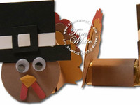 Turkey Nugget Candy Treat - Stampin' Up - Tami White