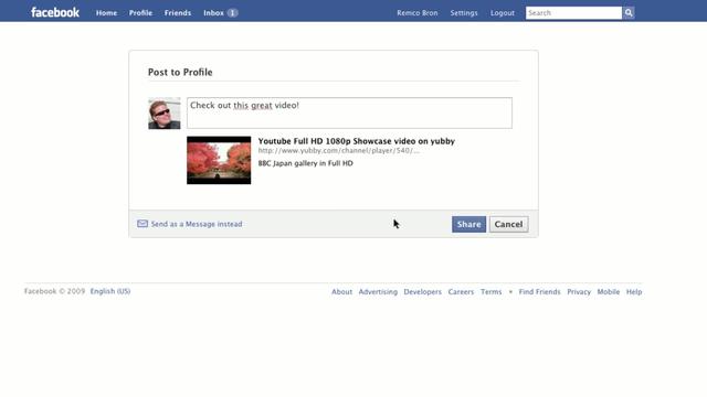 Yubby and Facebook are now friends