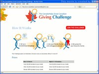 The CanadaHelps Giving Challenge - How It Works